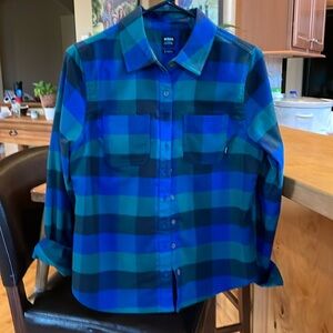 PRANA flannel clothing for positive change